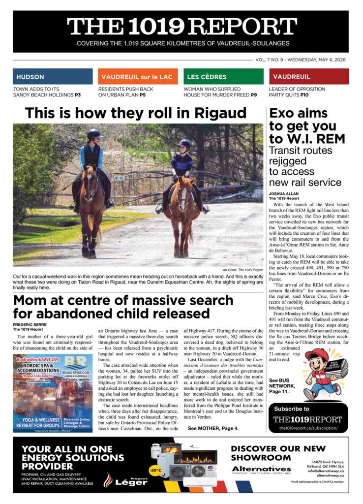 The 1019 Report Front Page