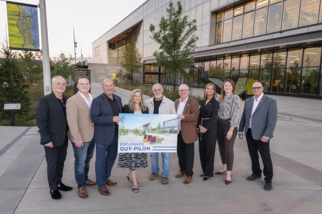 Outdoor square named after ex-Vaudreuil mayor Guy Pilon
